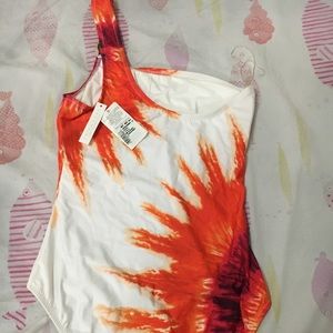 TRINA TURK swimming suit one shoulder NWT